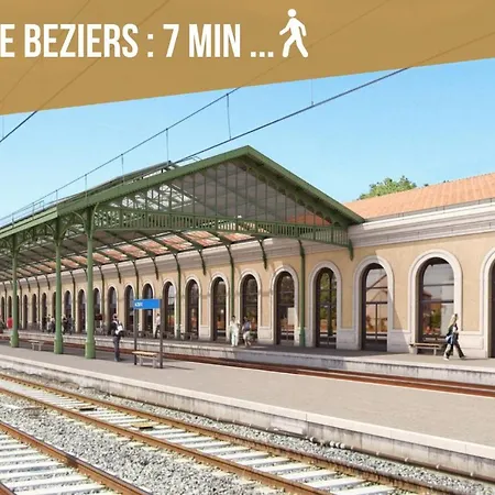 Centre Historique- Free Parking-wifi-campagne Chic- Sleepntripbeziers *