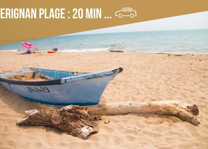 Centre Historique- Free Parking-wifi-campagne Chic- Sleepntripbeziers Διαμέρισμα