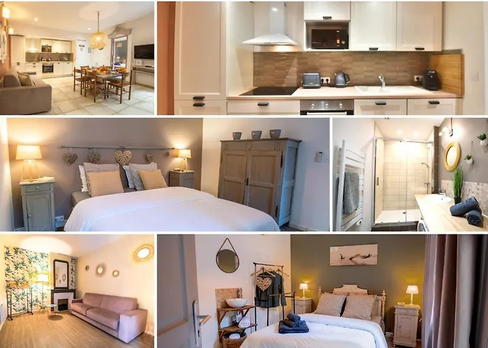 Centre Historique- Free Parking-wifi-campagne Chic- Sleepntripbeziers *